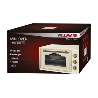  Мини-печь WILLMARK WOF-505BR бежевый 