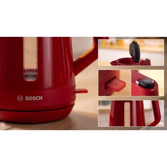  Электрочайник Bosch TWK1M124 красный 