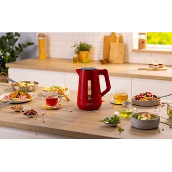  Электрочайник Bosch TWK1M124 красный 