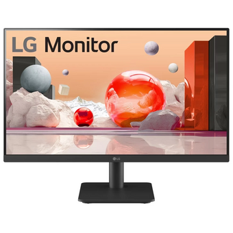  Монитор LG 24MS500-B черный 