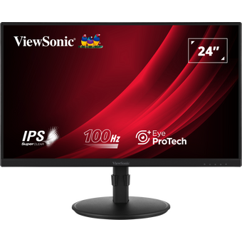  Монитор ViewSonic VA2408-HDJ черный 