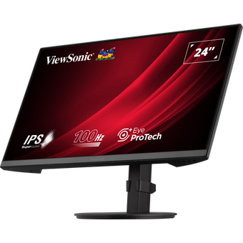  Монитор ViewSonic VA2408-HDJ черный 