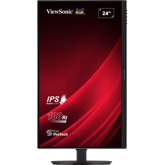  Монитор ViewSonic VA2408-HDJ черный 
