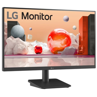 Монитор LG 24MS500-B черный 