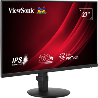  Монитор ViewSonic VA2708-HDJ черный 