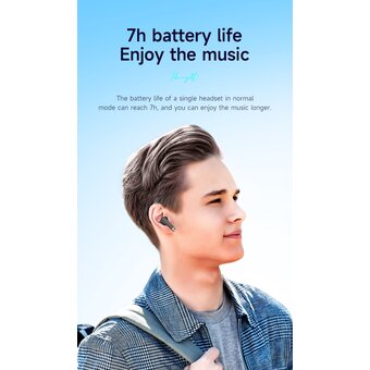  Наушники bluetooth HOCO EQ2 Thought true wireless (черный) 