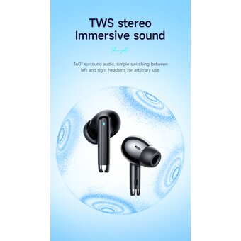  Наушники bluetooth HOCO EQ2 Thought true wireless (черный) 