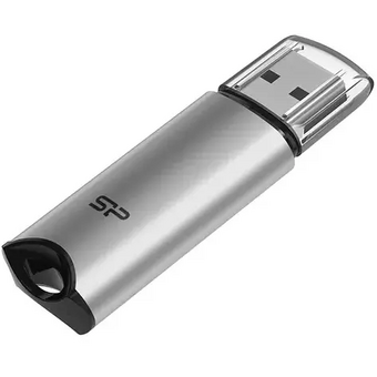  USB-флешка Silicon Power Marvel M02 256GB SP256GBUF3M02V1S USB3.0 серебристый 