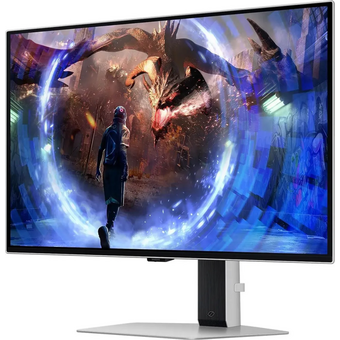  Монитор Samsung Odyssey G6 S27DG600SIXCI (LS27DG600SIXCI), черный и серебристый 