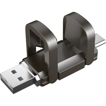  USB-флешка Dahua S809 256Gb DHI-USB-S809-32-256GB, USB3.2, Type-C, R460, W520, металлическая 