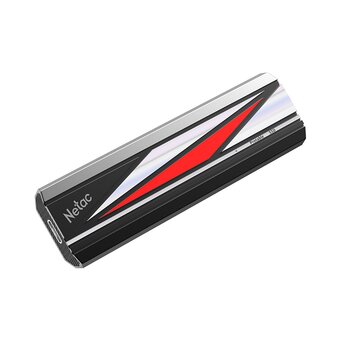  SSD внешний Netac ZX20L 512GB (NT01ZX20L-512G-32BK) USB 3.2 Gen 2 Type-C 