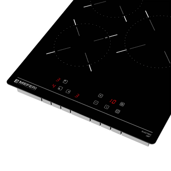  Варочная поверхность Meferi MEH453BK Light 