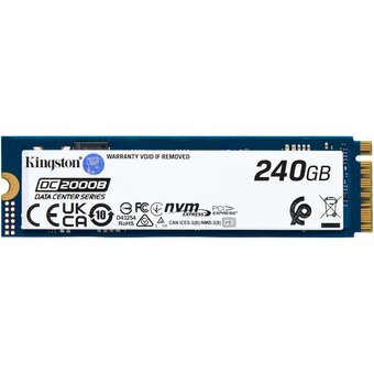  SSD Kingston DC2000B (SEDC2000BM8/240G) M.2 2280 240GB PCIe Gen4x4 