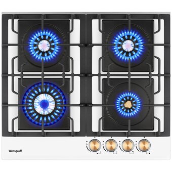  Варочная поверхность WEISSGAUFF HGG 641 WV Nano glass 