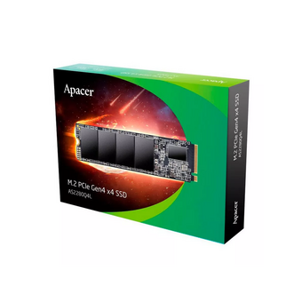  SSD Apacer AS2280Q4L (AP512GAS2280Q4L-1) 512Gb M.2 2280 PCIe Gen4x4, R3600/W3000 Mb/s, 3D Nand, MTBF 1.5M, NVMe 1.4, 300TBW, Retail 