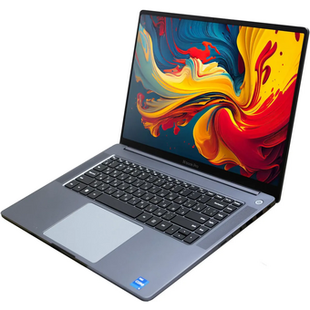  Ноутбук HORIZONT H-book 16IPK2 (T54E4WG) 16", 2024, IPS, i5 12500H 2.5ГГц, 12 ядер, 16ГБ DDR4, 512ГБ SSD, Intel Iris Xe graphics, Windows 11 Pro trial 