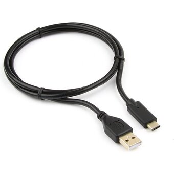  Кабель Cablexpert CCP-USB2-AMCM-1M USB AM/USB Type-C, 1м, черный 