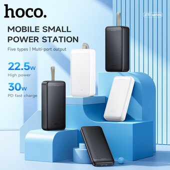  Внешний аккумулятор HOCO J111 Smart charge (10000mAh) (черный) 