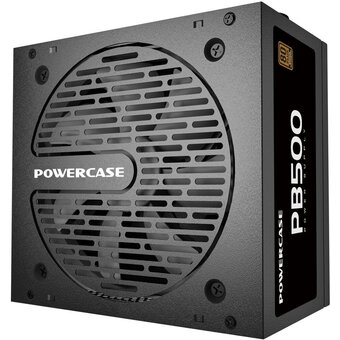  Блок питания Powercase PB500 (PS-500B-DC) (80 Plus Bronze, ATX 2.31, 500W, APFC, DC-DC, 120mm Fan) 