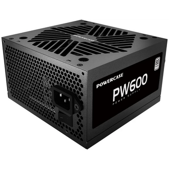  Блок питания Powercase PW600 (PS-600W-DC) (80 Plus, ATX 2.31, 600W, APFC, DC-DC, 120mm Fan) 