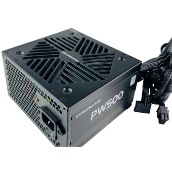  Блок питания Powercase PW500 (PS-500W-DC) (80 Plus, ATX 2.31, 500W, APFC, DC-DC, 120mm Fan) 