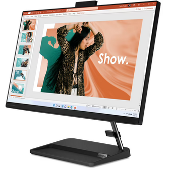  Моноблок Lenovo IdeaCentre AIO 3 24IAP7 (F0GH01BQRK) 23.8" FHD (1920x1080) IPS, i7-13620H, 2x8GB DDR4-3200, 1TB SSD M.2, Intel UHD, Wireless KB&Mous 