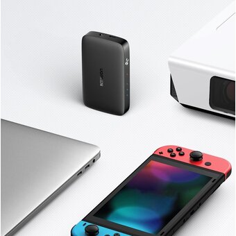  Переключатель UGREEN CM332 80125 HDMI Switcher 3 In 1 Out 4K@30HZ Grey 