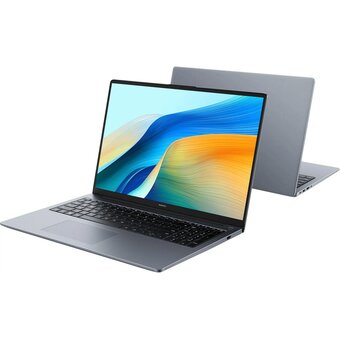  Ноутбук Huawei MateBook D 16 MCLG-X (53014BKU) 16", 2024, IPS, Intel Core i5 13420H 2.1ГГц, 8 ядер, 16ГБ 1ТБ SSD, Intel UHD Graphics, Win11, серый 