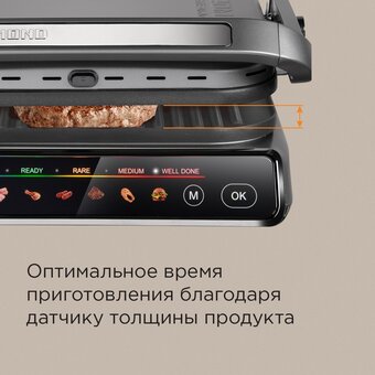  Гриль REDMOND GM300 SteakMaster серый/металл 