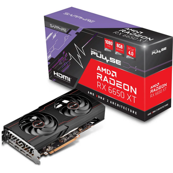  Видеокарта Sapphire AMD Radeon RX 6650XT (11319-07-20G) PCI-E 4.0 Pulse RX 6650 XT Gaming OC 8Gb 128bit GDDR6 2410/17500 HDMIx1 DPx3 HDCP Ret 
