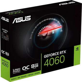  Видеокарта ASUS 90YV0JL0-M0NA00 (RTX4060-O8G-LP-BRK) 