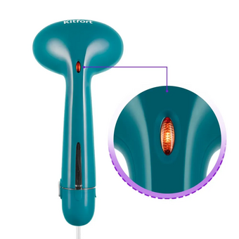  Отпариватель KitFort КТ-9253 бирюзовый/белый 