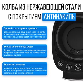  Термопот TESLER TP-5060 Black 