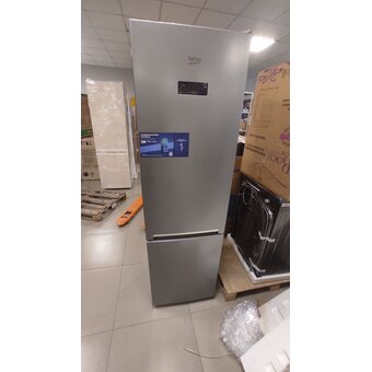  УЦ Холодильник Beko RCNK310E20VS (заправка газом до нормы, незначительная вмятина снизу) 