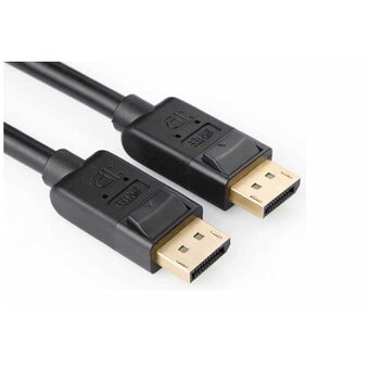  Кабель UGREEN DP102 10212 DP 1.2 Male to Male Cable 3m Black 