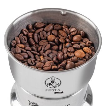  Кофемолка Endever Costa-1064 стальной 