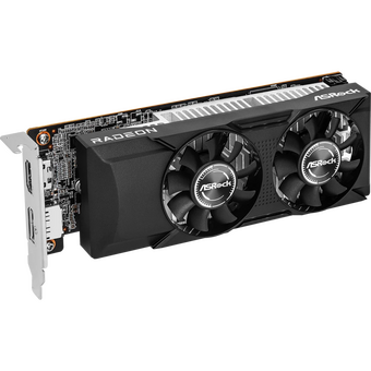  Видеокарта ASROCK AMD Radeon RX 550 4 Гб (RX550 LP 4G) GDDR5 128 бит PCIE 3.0 8x GPU 1100 МГц 1xВыход HDMI 1xВыход DisplayPort 