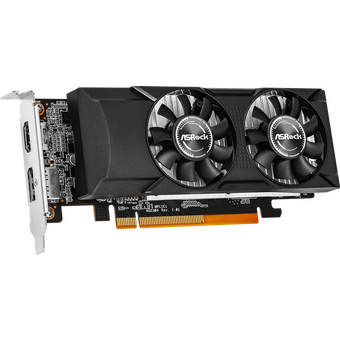  Видеокарта ASROCK AMD Radeon RX 550 4 Гб (RX550 LP 4G) GDDR5 128 бит PCIE 3.0 8x GPU 1100 МГц 1xВыход HDMI 1xВыход DisplayPort 