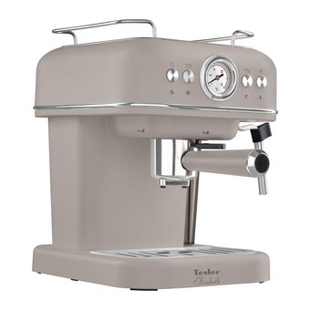  Кофеварка TESLER ECM-245 Sand grey 