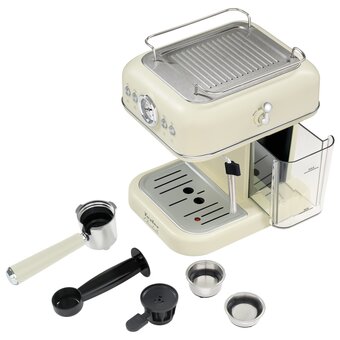  Кофеварка TESLER ECM-245 Beige 