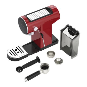  Кофеварка TESLER ECM-260 Red 
