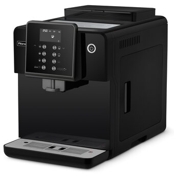  Кофемашина Rondell RDE-1107 черный/серебристый 