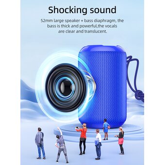 Портативная колонка Hoco HC1 Trendy sound sports, blue 