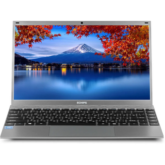  Ноутбук ECHIPS Envy (NX140A-R-1) 14", IPS, Intel Celeron J4125 2ГГц, 4 ядра, 8ГБ LPDDR4, 240ГБ SSD, Intel UHD Graphics 600, Win11H 
