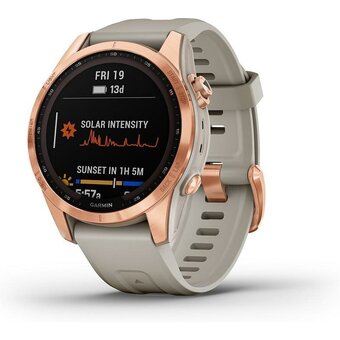  Smart-часы Garmin Fenix 7S Solar 010-02539-11 песочный/розовое золото 