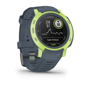  Smart-часы Garmin Instinct 2 Surf 010-02626-02 темно-серый/темно-серый/зеленый 