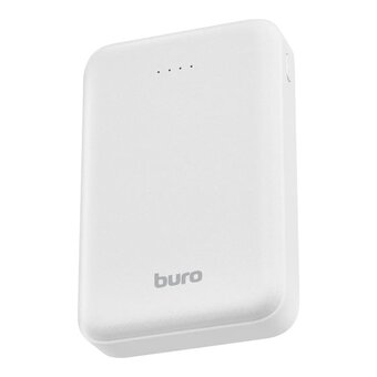  Power Bank Buro T4-10000, 10000мAч белый 