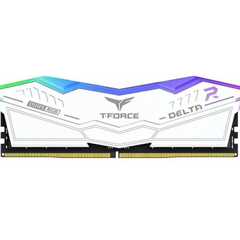  ОЗУ TEAMGROUP T-Force Delta RGB 32GB (FF4D532G6000HC28ADC01) (2x16GB) DDR5 6000MHz CL28 (28-36-36-76) 1.40V / White 