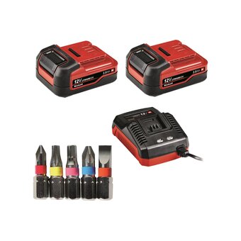  Дрель-шуруповерт EINHELL TE-CD 12/1 Li (4513594) 2Ач, с двумя аккумуляторами 
