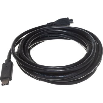  Кабель Cablexpert CCP-USB2-mBMCM-10 USB2.0 microBM/USB3.1TypeC, 3м 